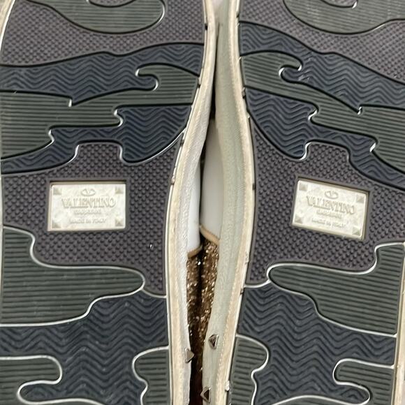 VALENTINO GARAVANI Glitter Flycrew Sneakers - Picture 12 of 16